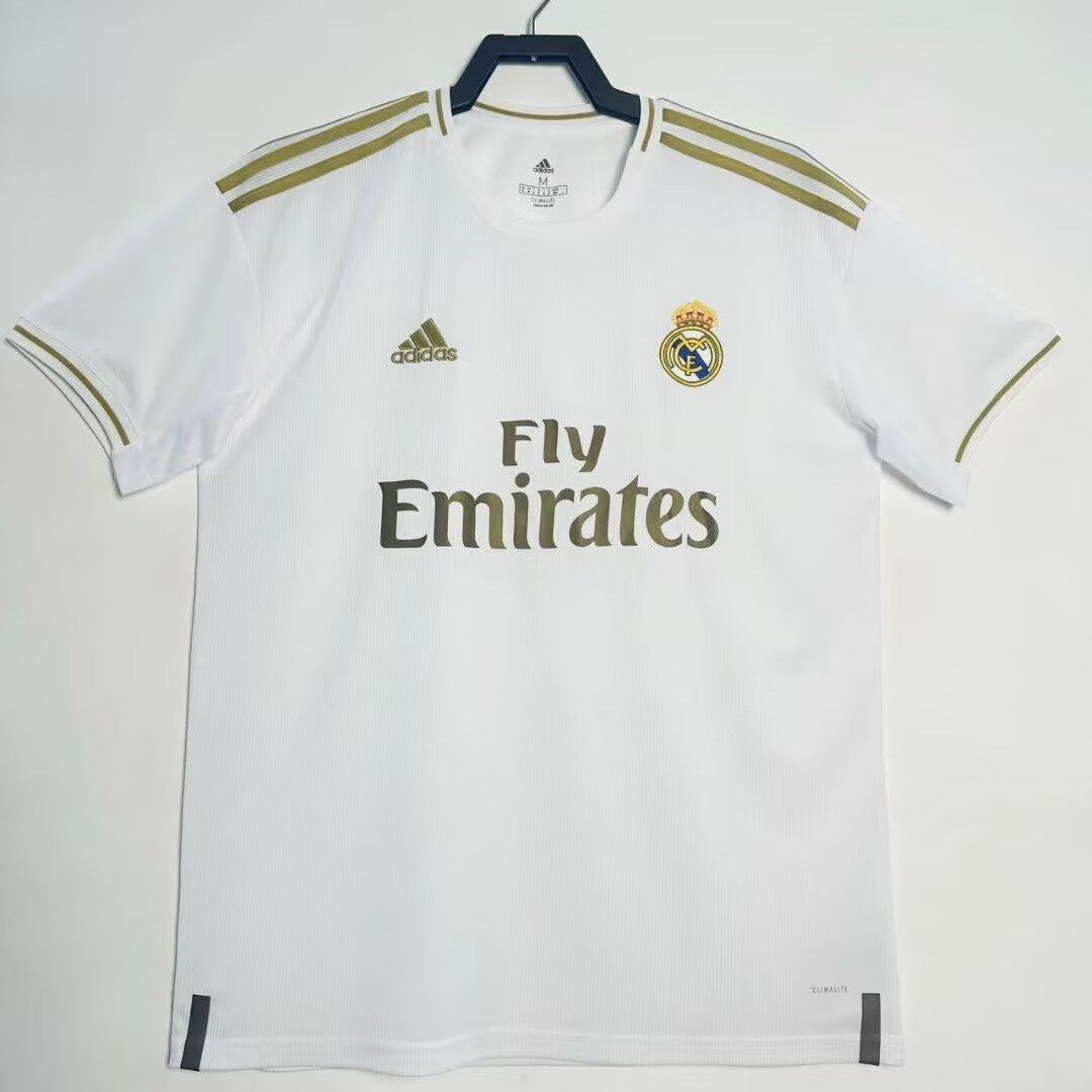 Real Madrid 2019/20 Home Retro Men Jersey - White