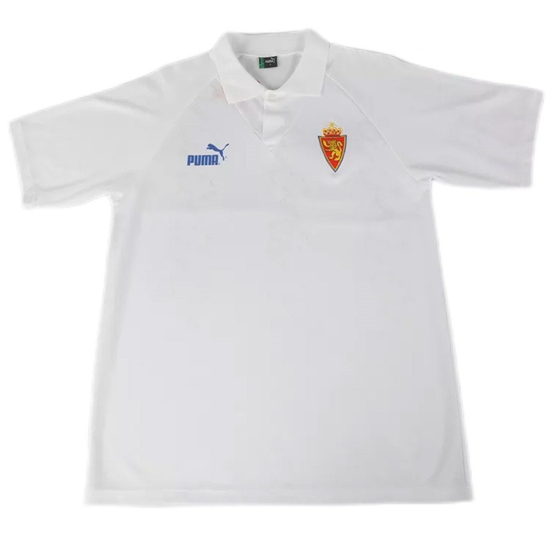 Real Zaragoza 1994/95 Home Retro Men Jersey - White
