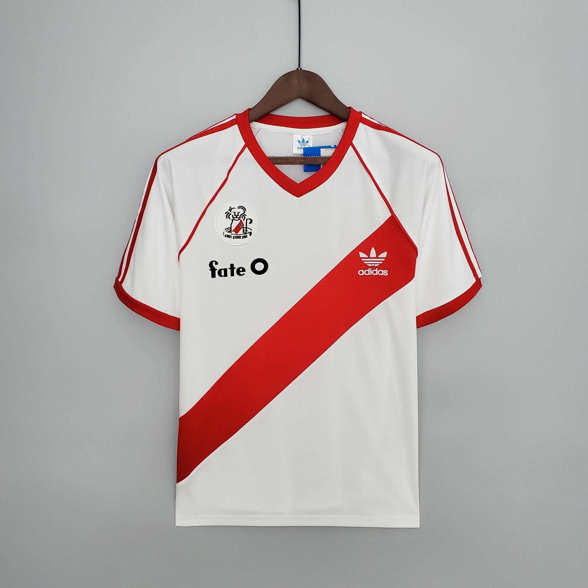River Plate 1986 Home Retro Men Jersey - White