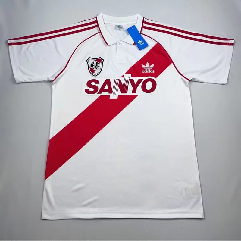 River Plate 1992/94 Home Retro Men Jersey - White