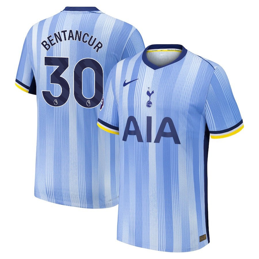 Rodrigo Bentancur 30 Tottenham Hotspur 2024/25 Away Men Jersey - Blue
