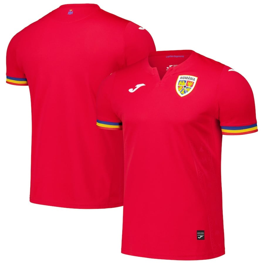 Romania National Team 2024/25 Away Men Jersey - Red