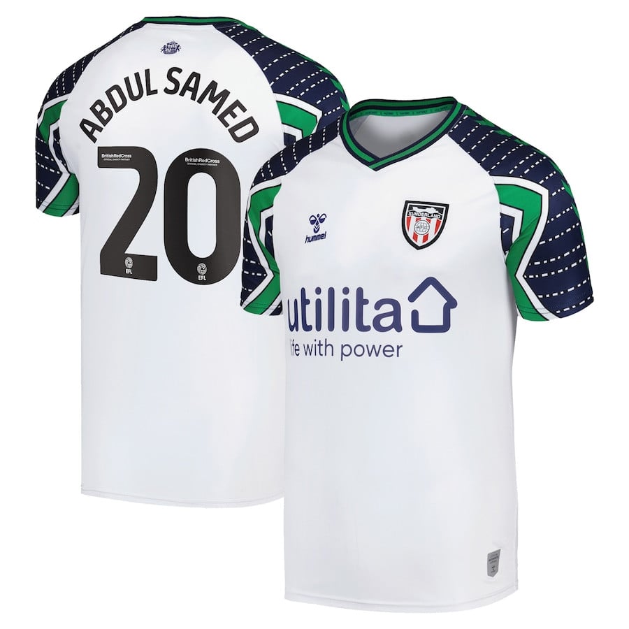 Salis Abdul Samed 20 Sunderland A.F.C. 2024/25 Away Men Jersey - White