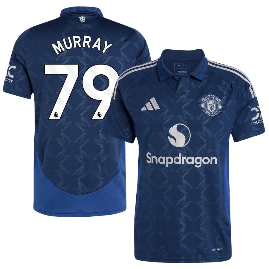 Sam Murray 79 Manchester United 2024/25 Away Jersey - Men, Blue