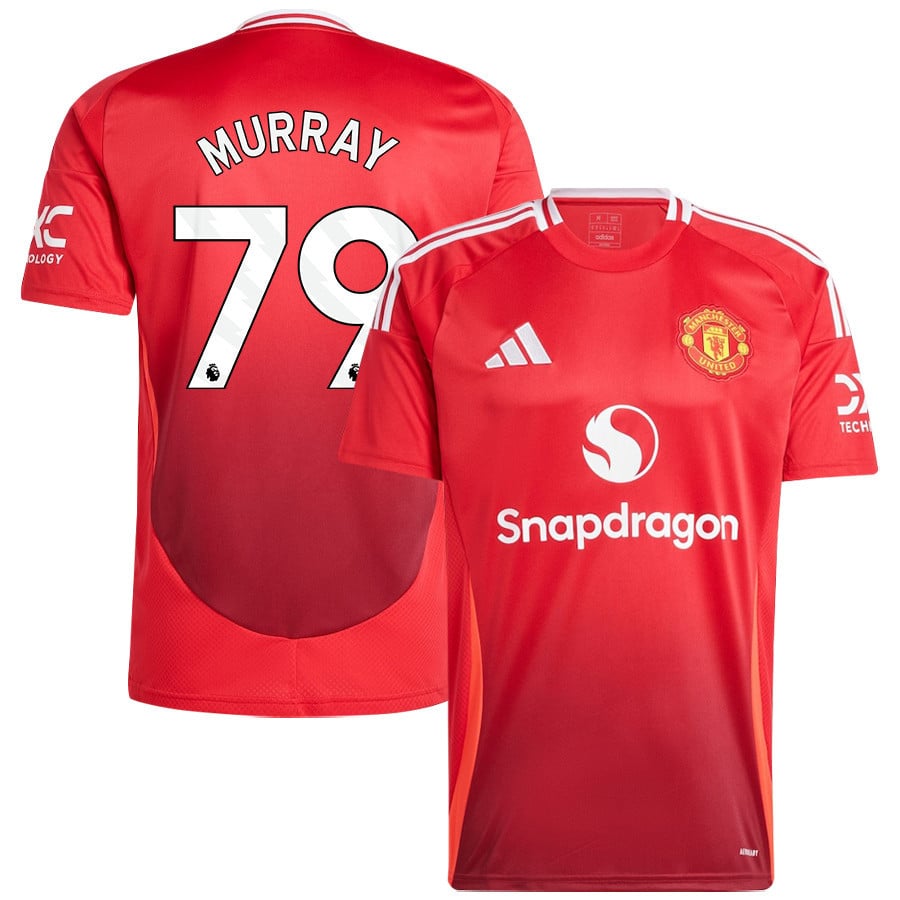 Sam Murray 79 Manchester United 2024/25 Home Jersey - Men, Red