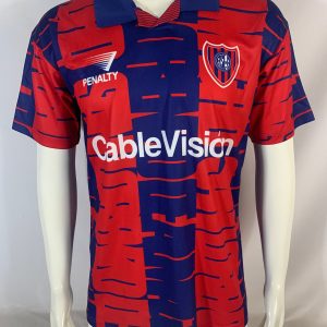 San Lorenzo de Almagro 1995/96 Home Retro Men Jersey - Blue/Red