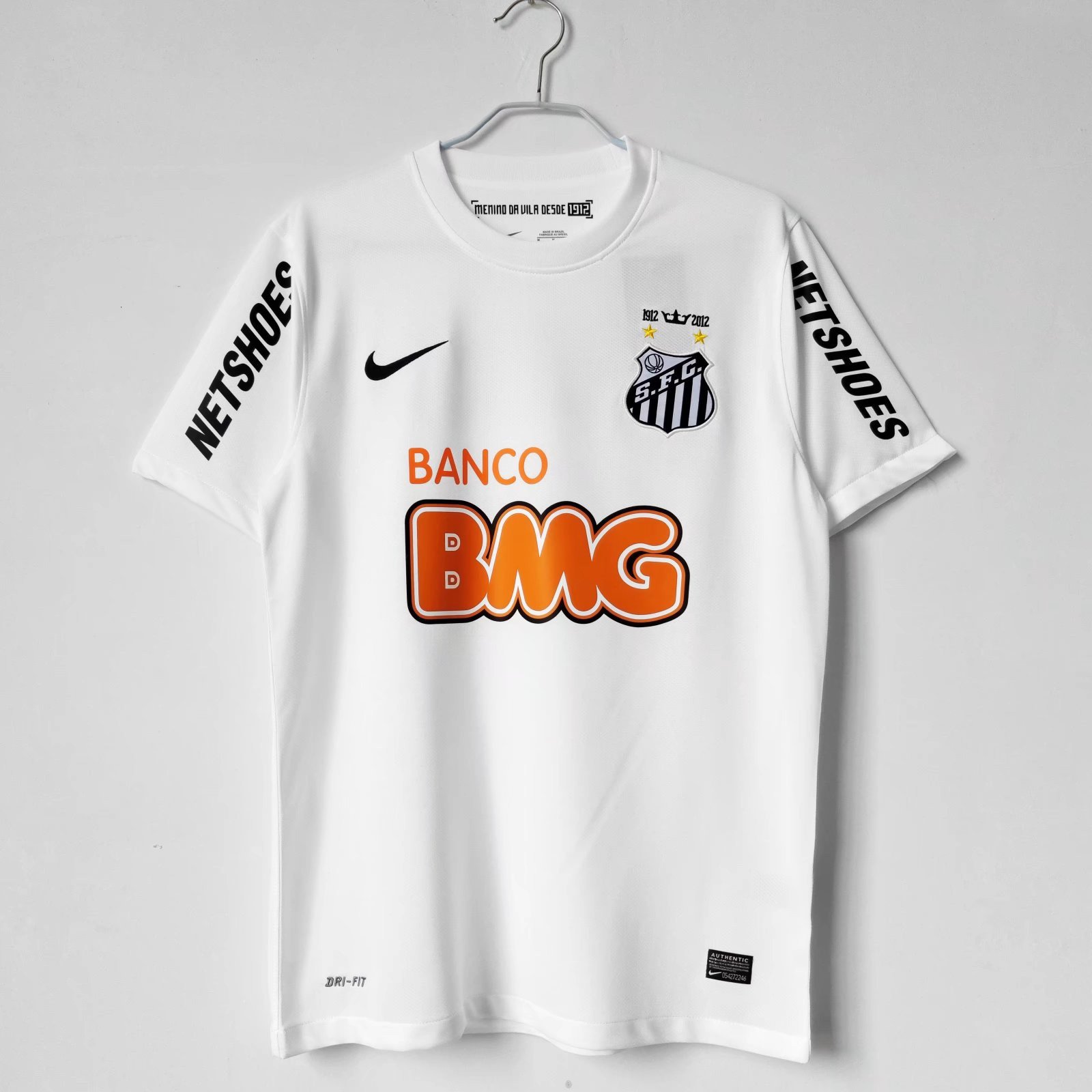 Santos FC 2013 Home Retro Men Jersey - White