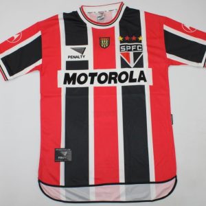 Sao Paulo 2000 Away Retro Men Jersey - Red