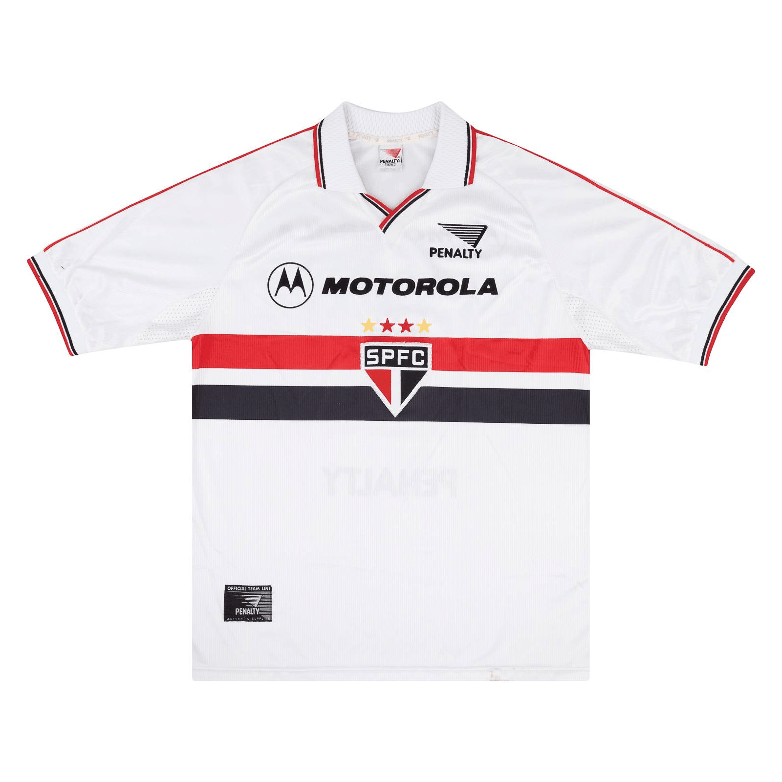 Sao Paulo 2000 Home Retro Men Jersey - White