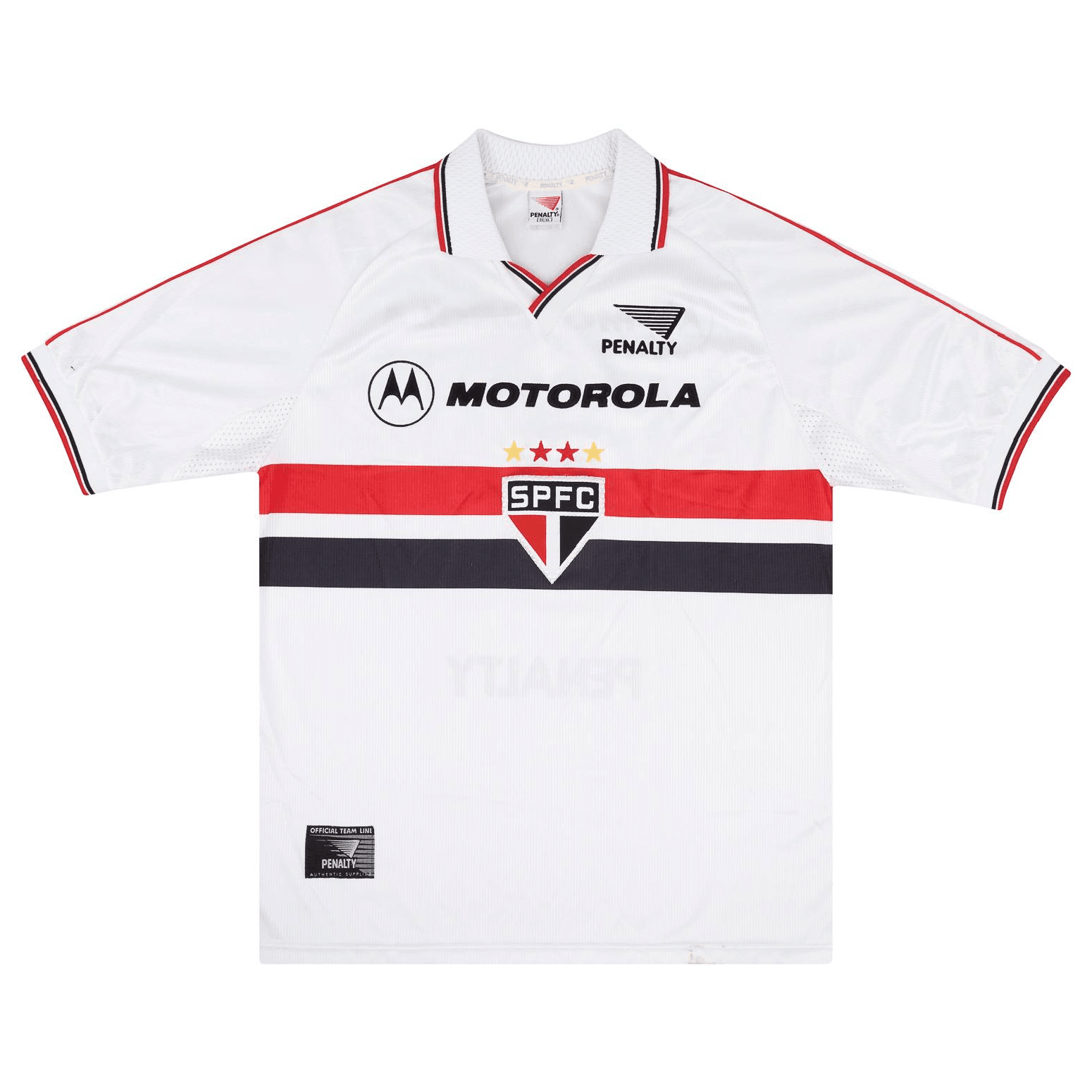 Sao Paulo 2000 Home Retro Men Jersey - White