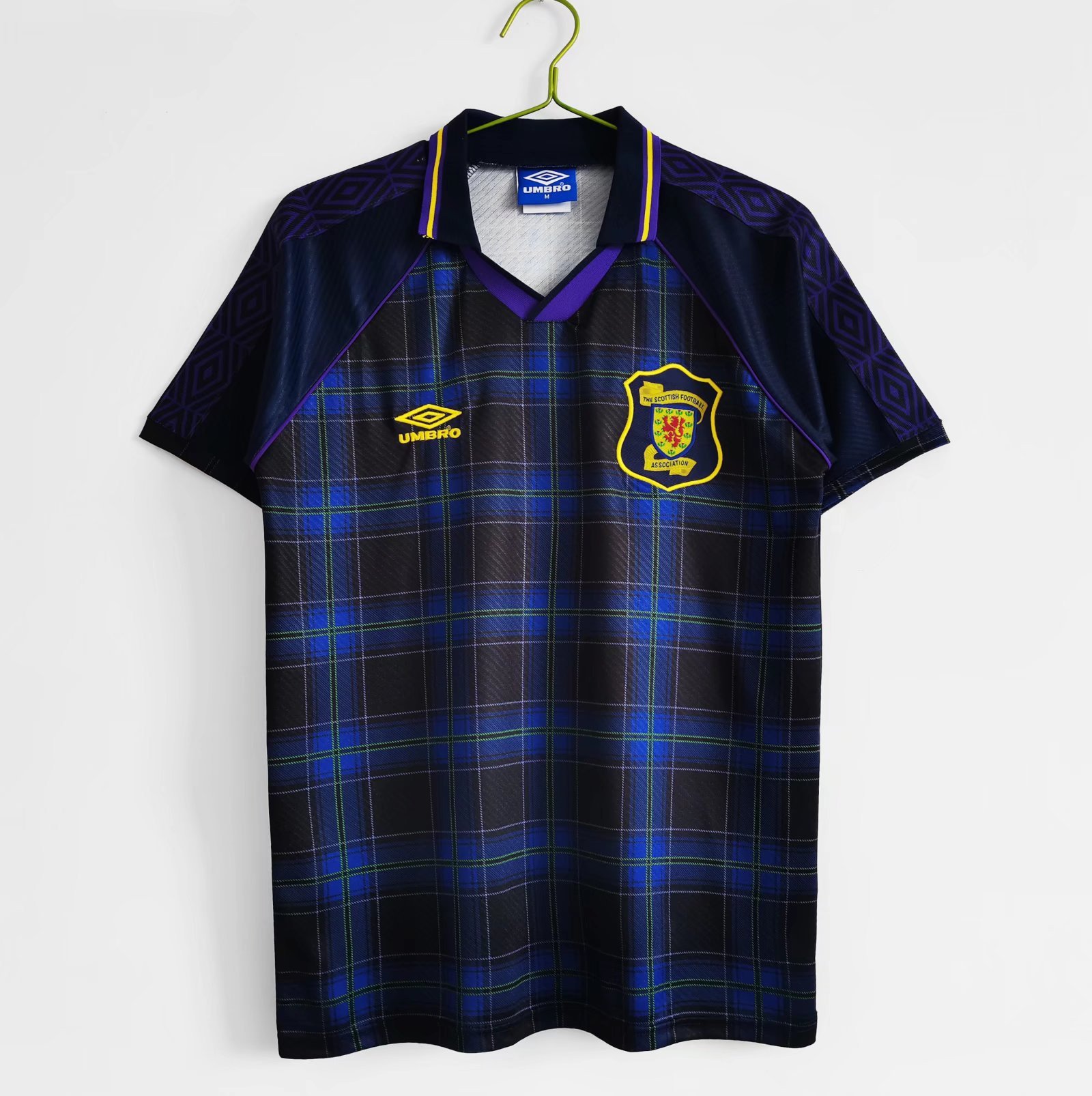 Scotland 1994/96 Retro Men Jersey - Navy