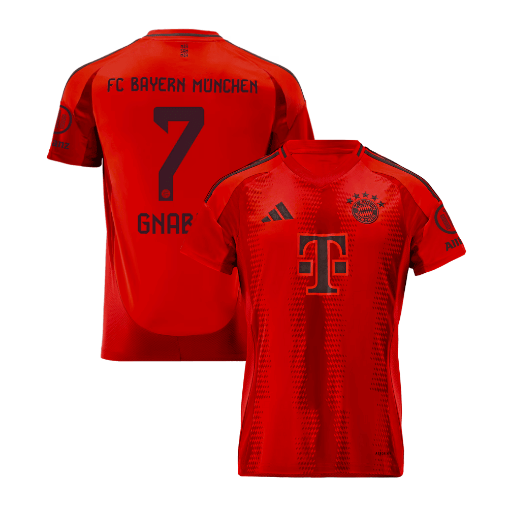 Serge Gnabry 7 Bayern Munich 2024/25 Home YOUTH Jersey - Red