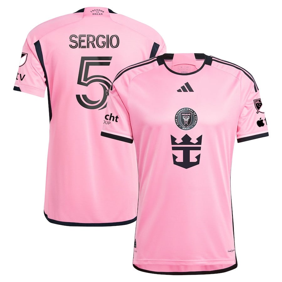 Sergio Busquets 5 Inter Miami CF 2024 2getherness Men Jersey - Pink