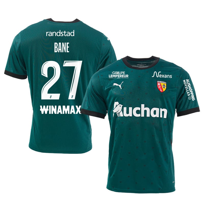 Sidi Bane 27 RC Lens 2024/25 Away Men Jersey - Green