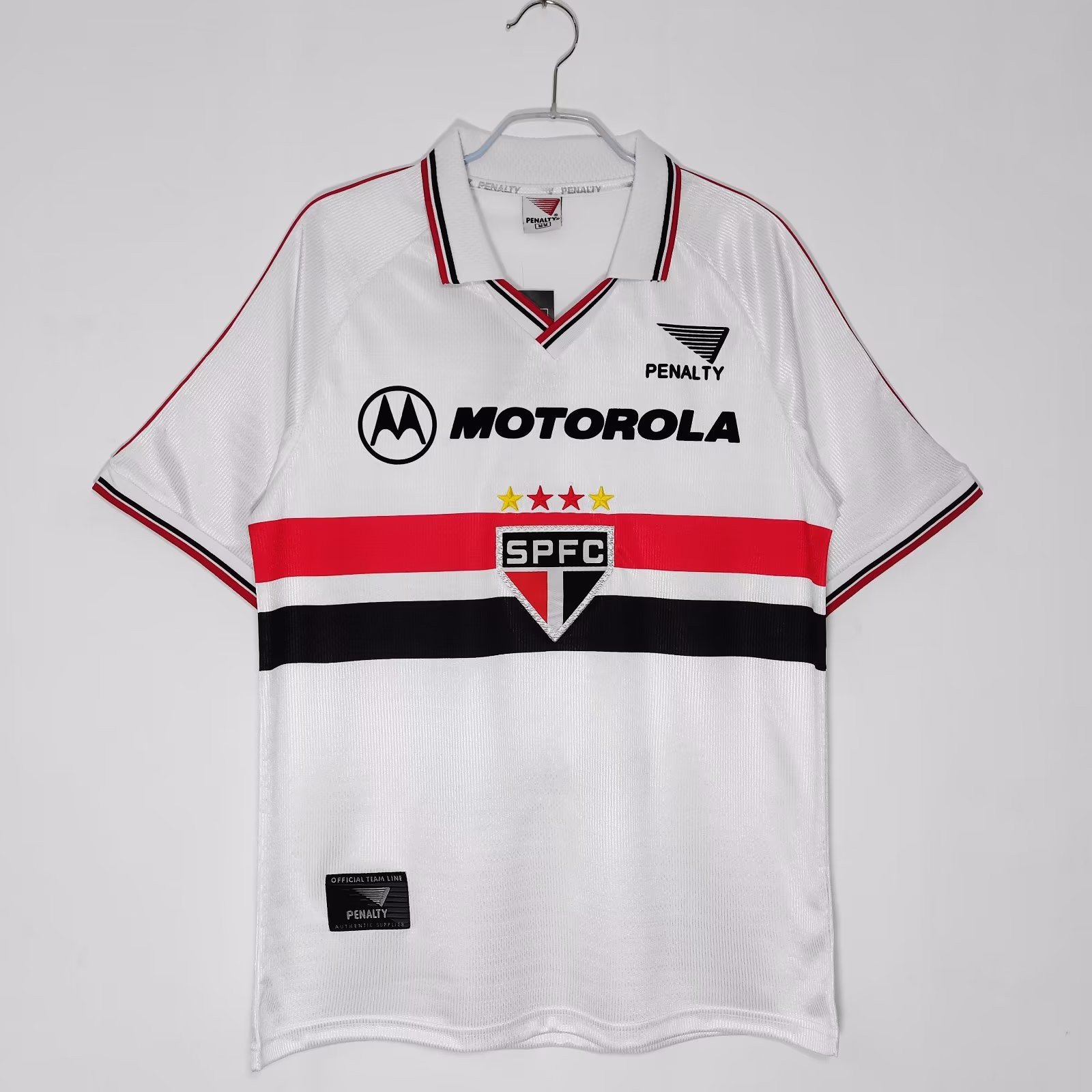 São Paulo FC 2000 Home Retro Men Jersey - White