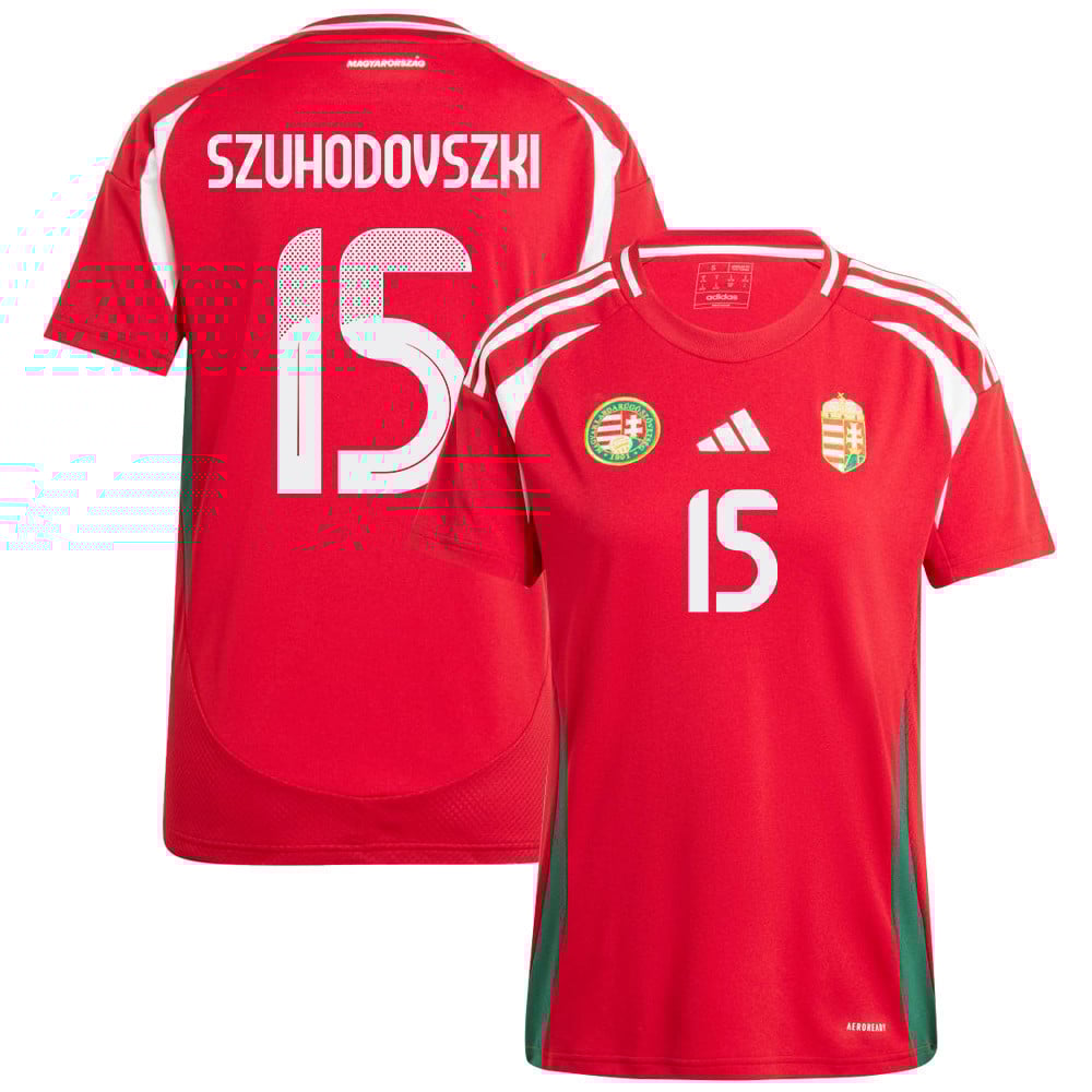 Soma Szuhodovszki 15 Hungary National Team 2024/25 Home WOMEN Jersey - Red