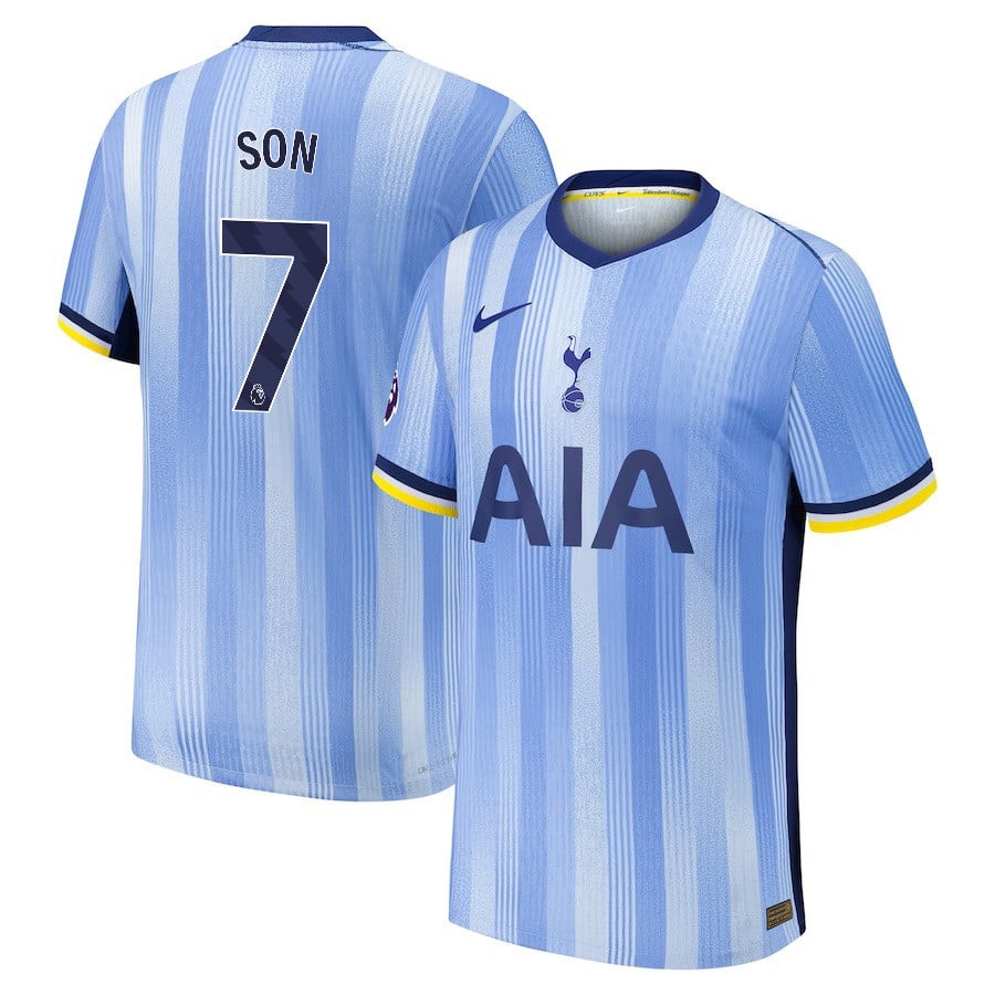 Son Heung-Min 7 Tottenham Hotspur 2024/25 Away Men Jersey - Blue
