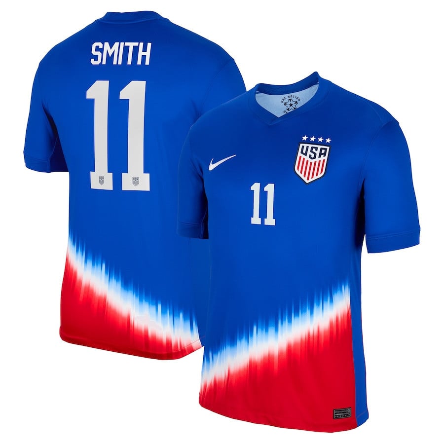 Sophia Smith 11 USA Women's National Team 2024/25 Away Men Jersey - Royal