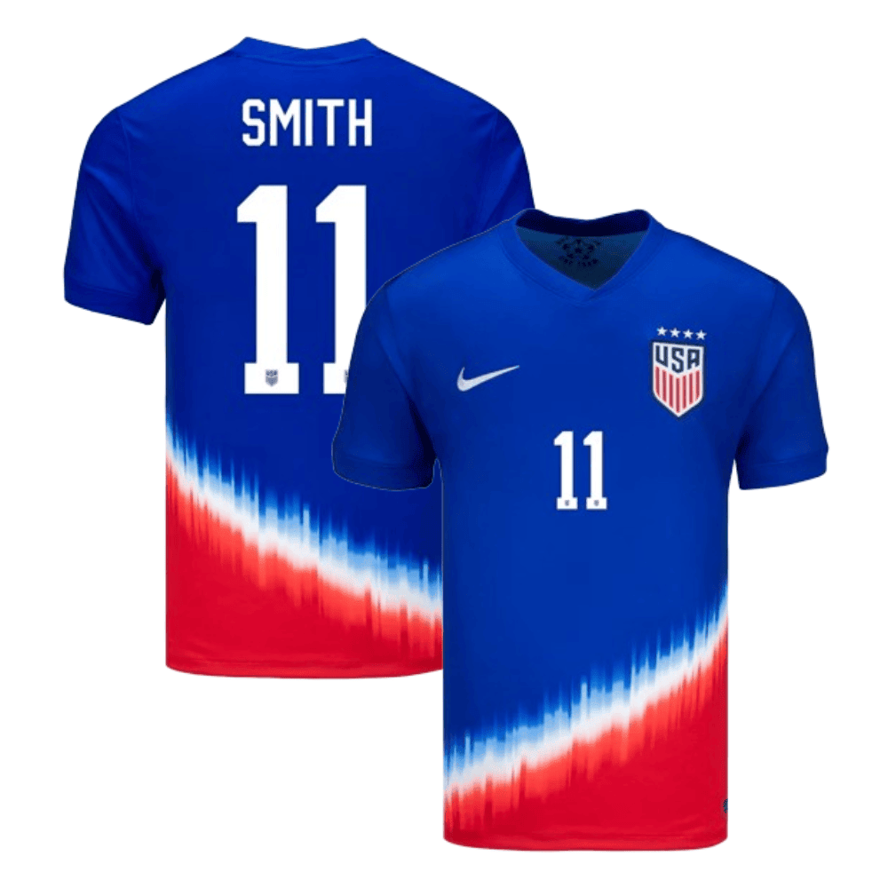 Sophia Smith 11 USWNT 2024 American Icon Away Stadium Jersey - Men Blue