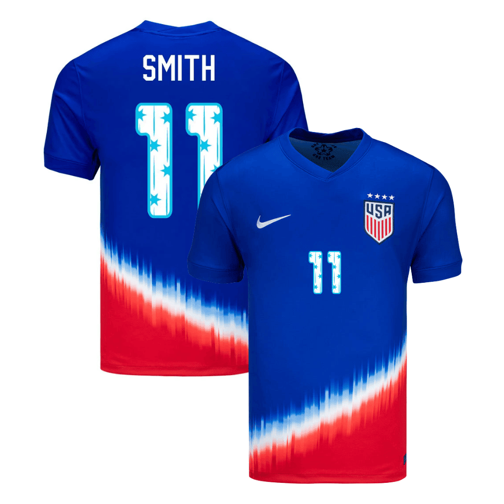 Sophia Smith 11 USWNT 2024 SheBelieves Cup Away Stadium MEN Jersey