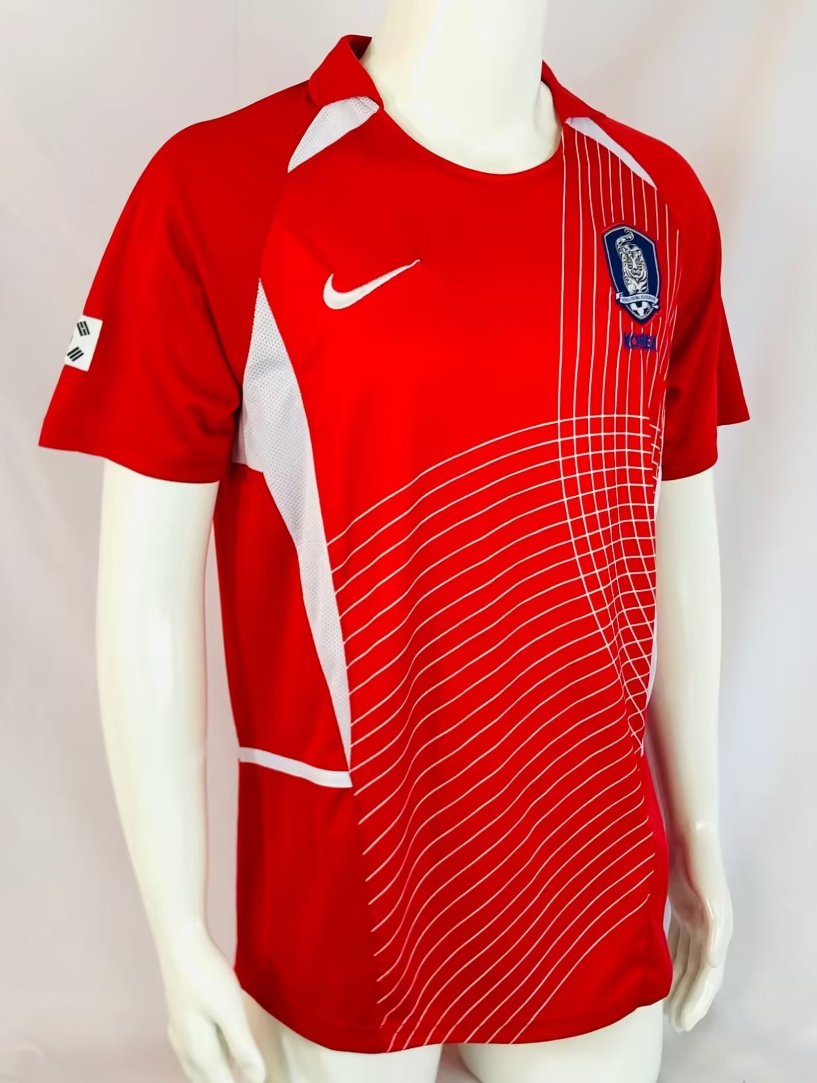 South Korea 2002 Home Retro Men Jersey – Red