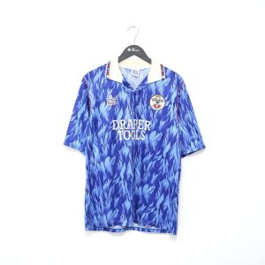 Southampton 1991/92 Away Retro Men Jersey - Blue