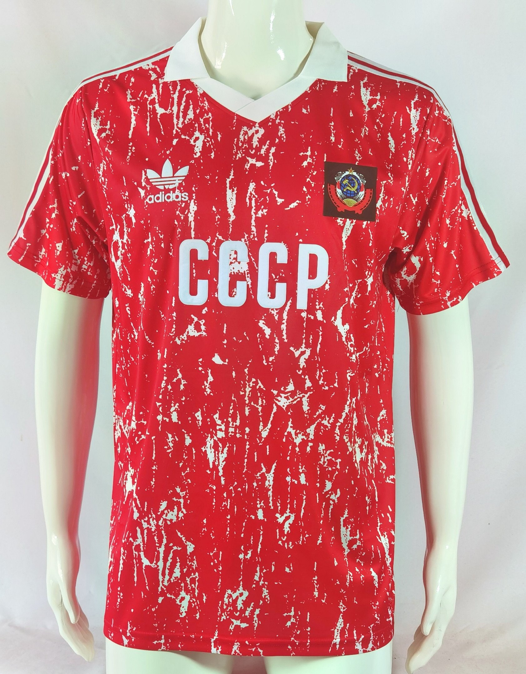 Soviet Union 1990 Home Retro Men Jersey – Red