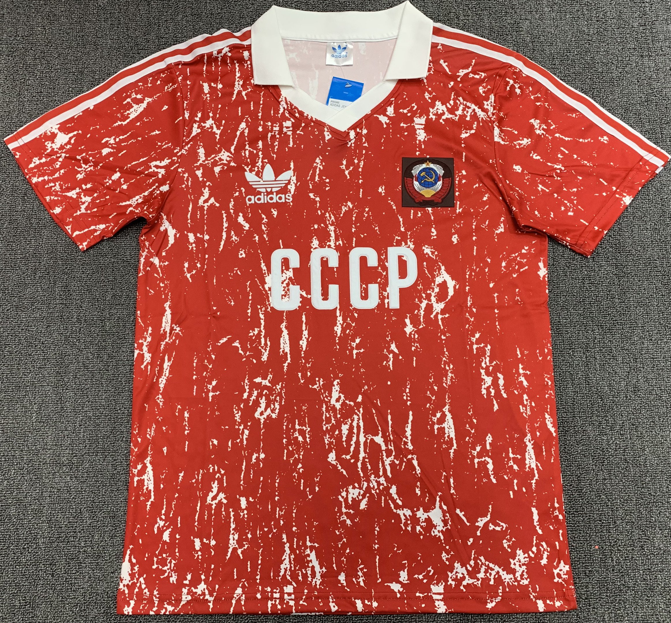 Soviet Union 1990 Home Retro Men Jersey – Red