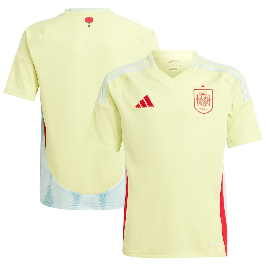 Spain National Team 2024 Away YOUTH Jersey - Yellow