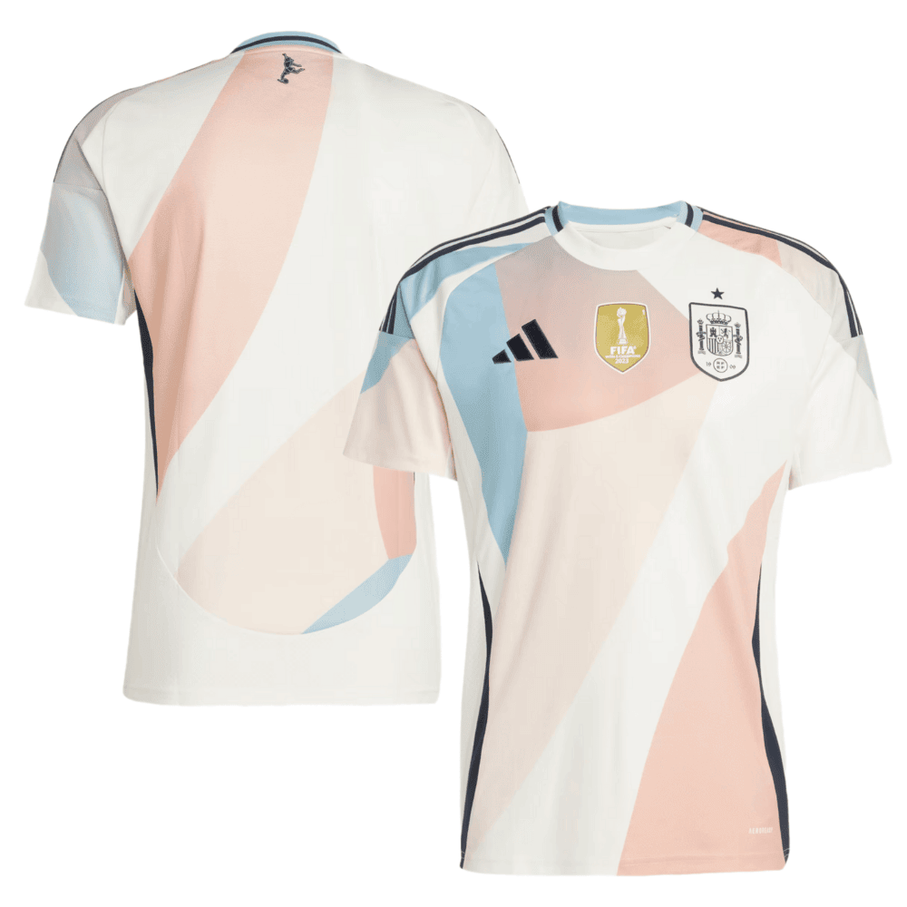 Spain Women's National Team 2025/26 Away Men Jersey - Cream