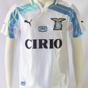 S.S. Lazio 1999/2000 100th Anniversary Retro Men Jersey - White