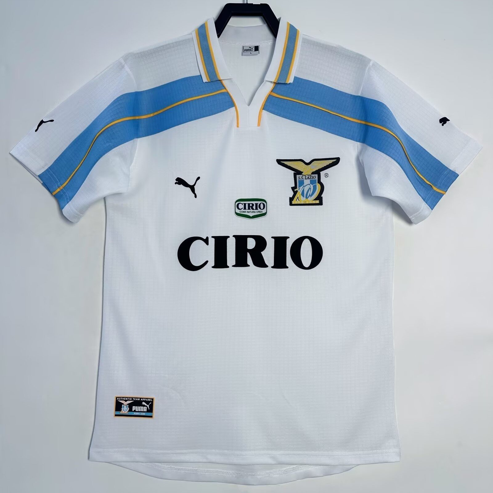 S.S. Lazio 1999/2000 Third Retro Men Jersey - White