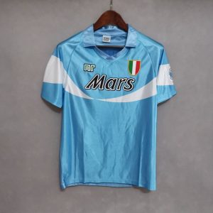 SSC Napoli 1991/92 Home Retro Men Jersey - Sky Blue