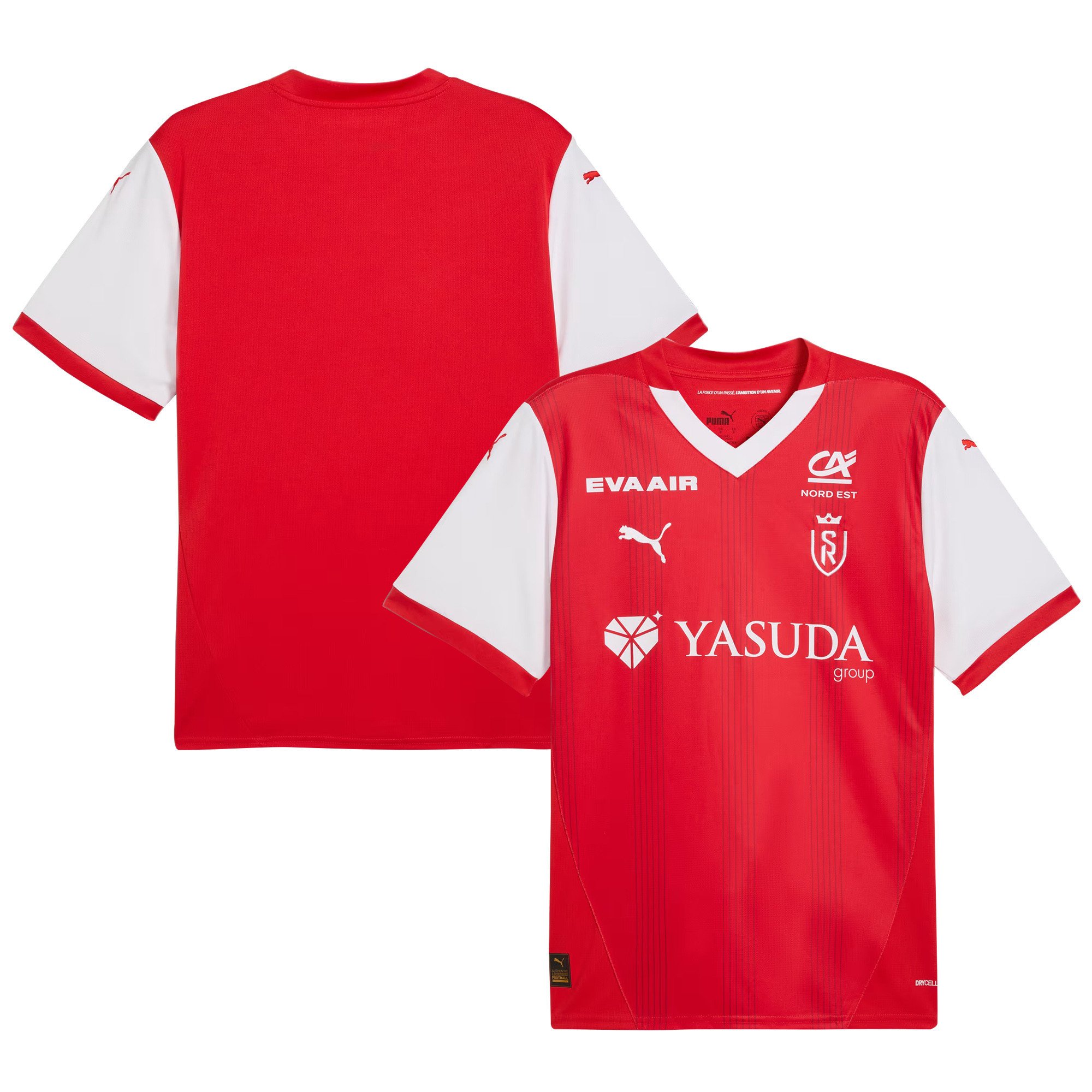 Stade de Reims 2024/25 Home Men Jersey - Red
