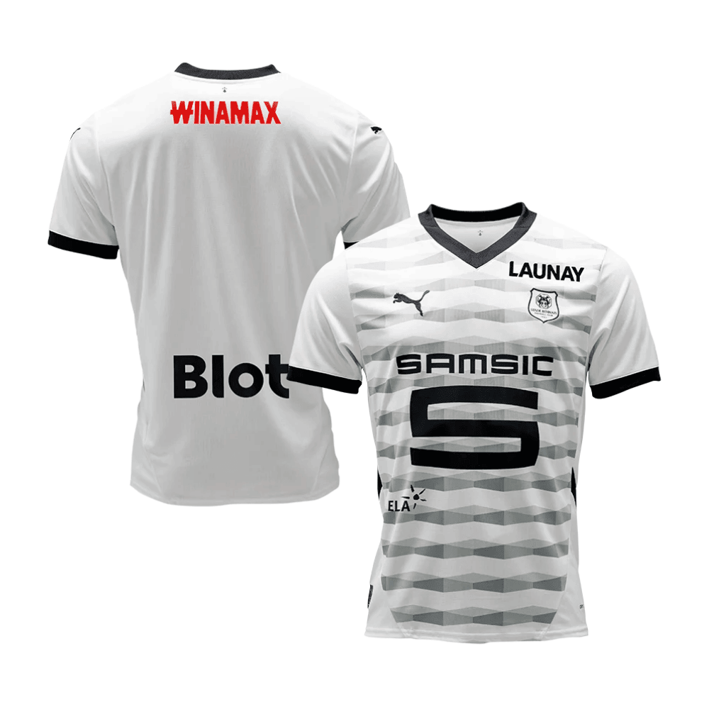 Stade Rennais F.C. 2024/25 Away Men Jersey - White