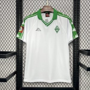 SV Werder Bremen 2001/02 Away Retro Men Jersey - White
