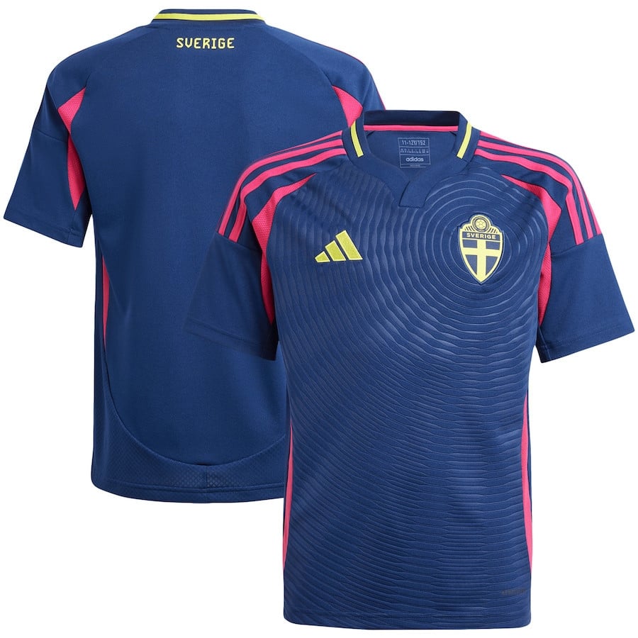 Sweden National Team 2024 Away YOUTH Jersey - Navy
