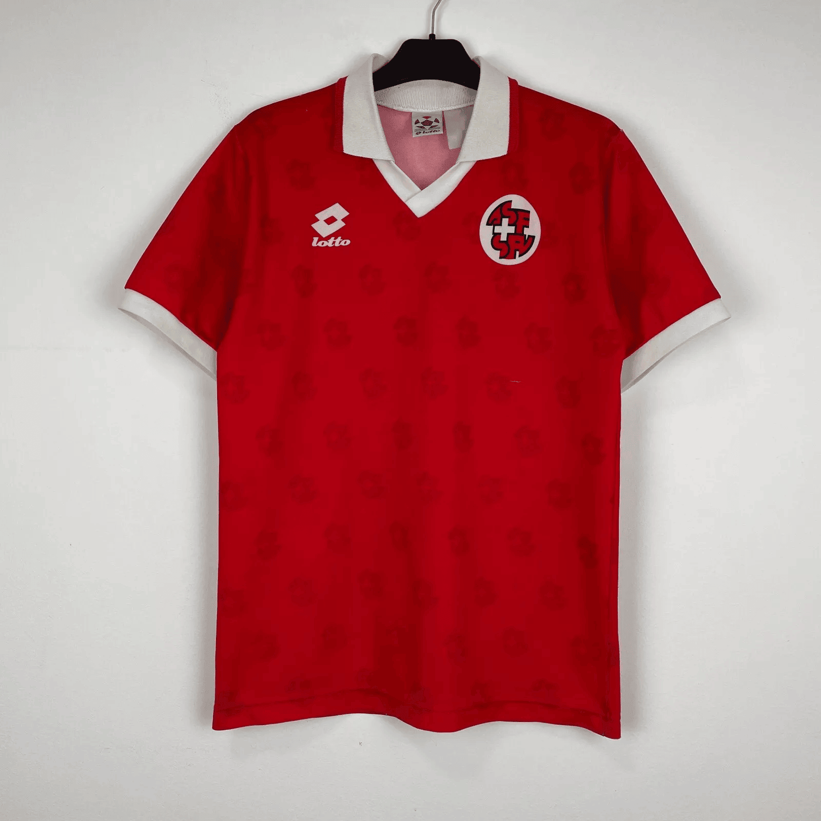 Switzerland 1994/96 Home Retro Men Jersey - Red