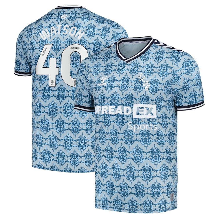 Tom Watson 40 Sunderland A.F.C. 2024/25 Third Men Jersey - Dusty Blue