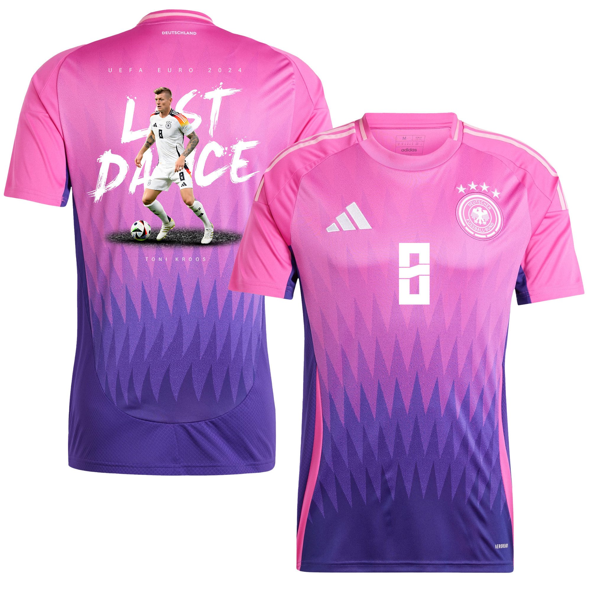 Toni Kroos 8 Last Dance of a Legend Germany 2024/25 Away Jersey - Men