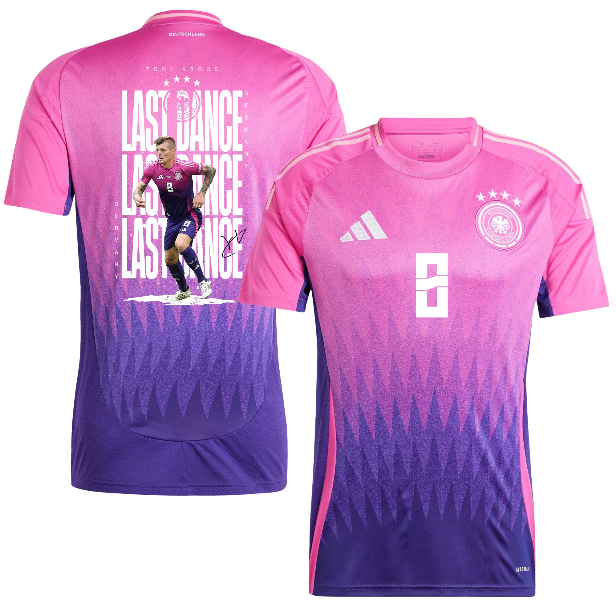 Toni Kroos 8 The Last Dance On The Pitch Germany 2024/25 Away Jersey - Men