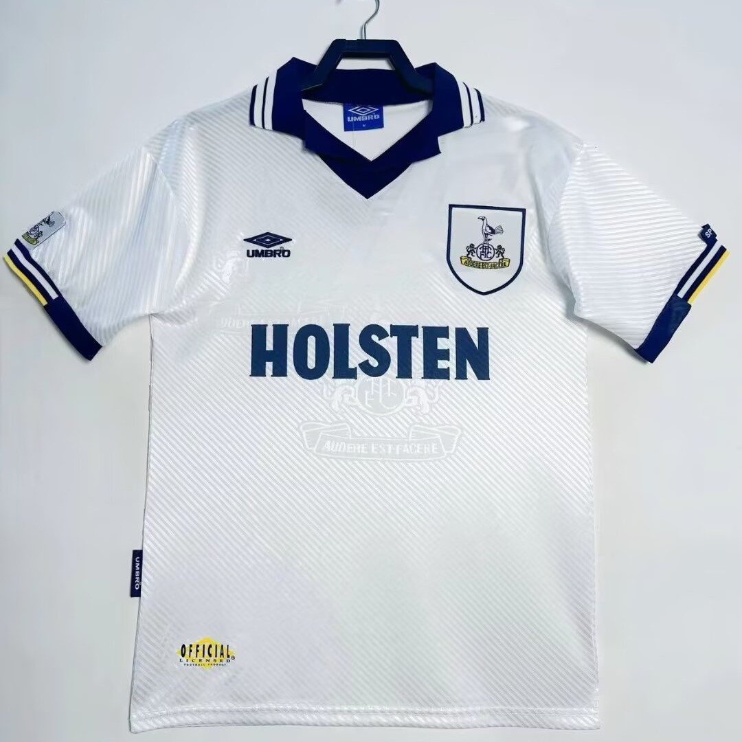 Tottenham Hotspur 1993/95 Home Retro Men Jersey - White