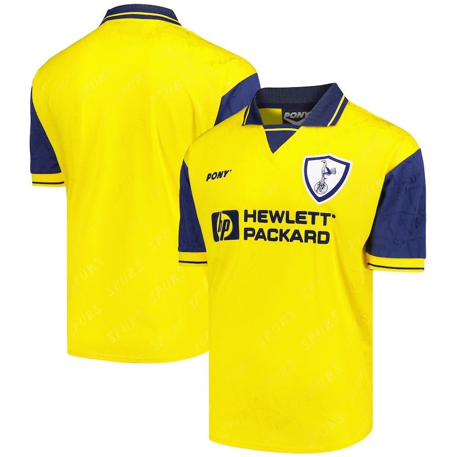Tottenham Hotspur 1995-97 Retro Third Jersey - Men, Yellow