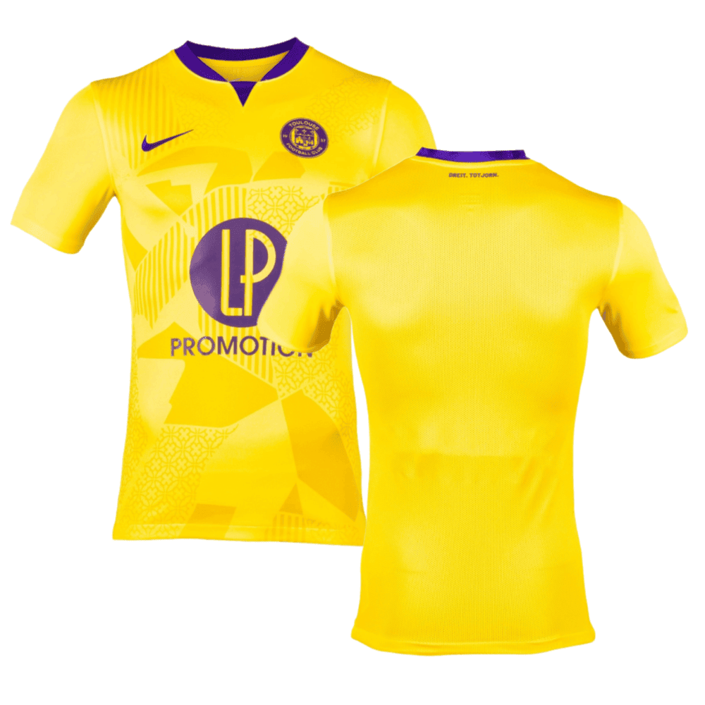 Toulouse FC 2024/25 Away Men Jersey - Yellow