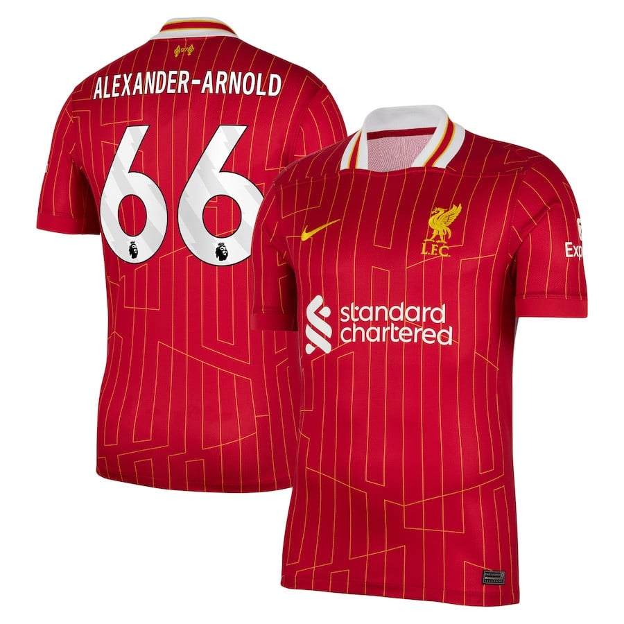 Trent Alexander-Arnold 66 Liverpool 2024/25 Home Men Jersey - Red