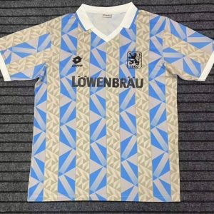 TSV 1860 Munich 1992/93 Home Retro Men Jersey - White