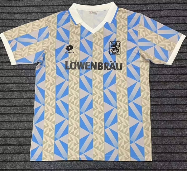 TSV 1860 Munich 1992/93 Home Retro Men Jersey – White