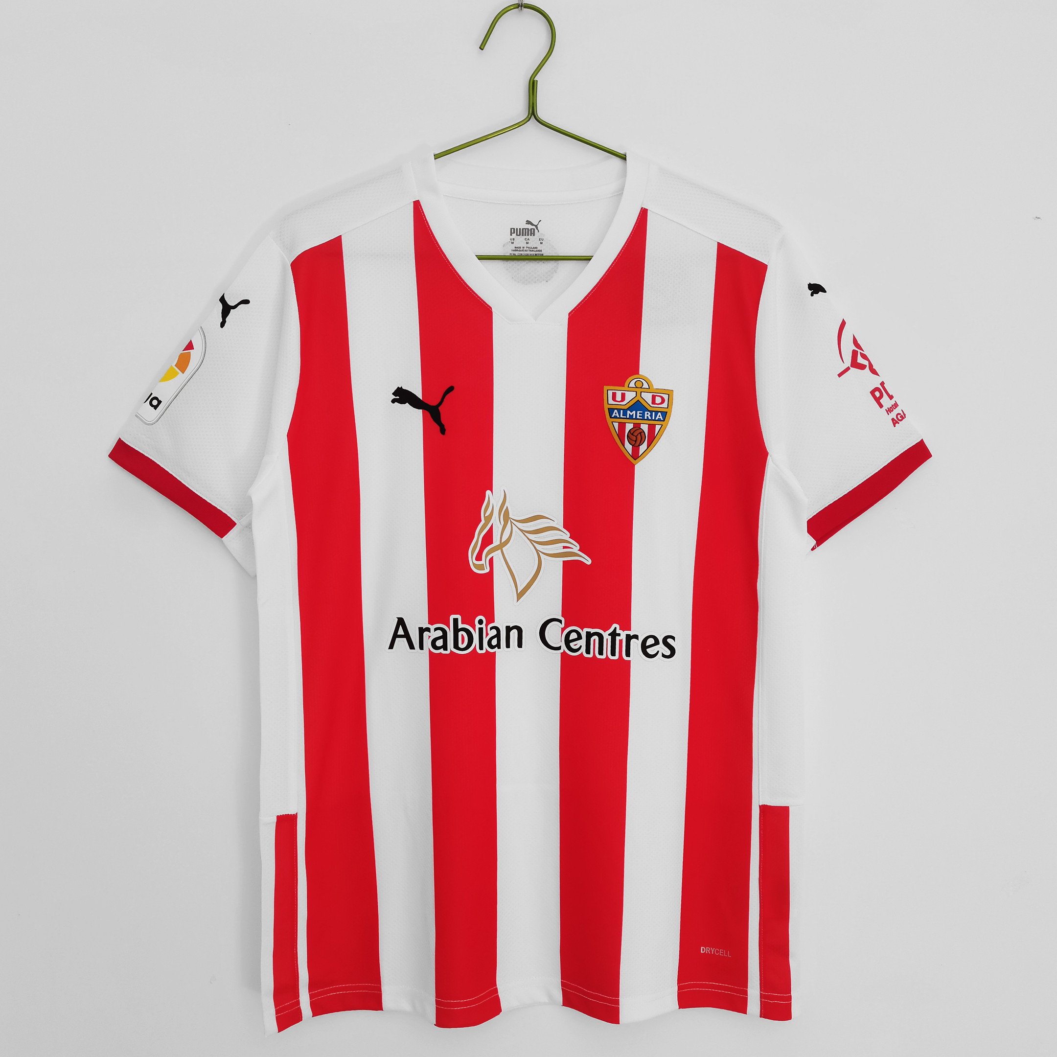 UD Almería 2020/21 Home Retro Men Jersey - White/Red