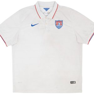 United States 2014/15 Home Retro Men Jersey - White