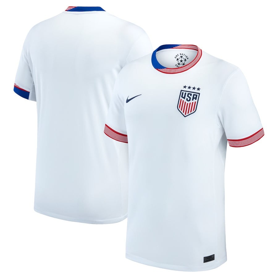 USA Women's National Team 2024/25 Home Men Jersey - White